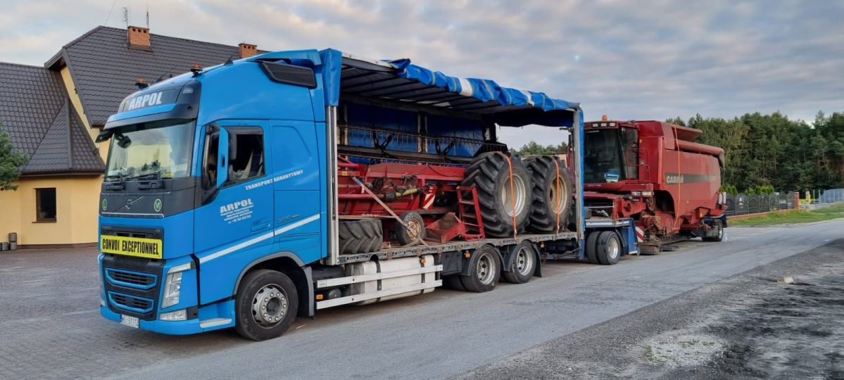 Interesuje Cię transport maszyn rolniczych na terenie UE? Zgłoś się do Important Cargo Traffic